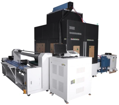 Newest SUPER CO2 roll to roll system for fabric