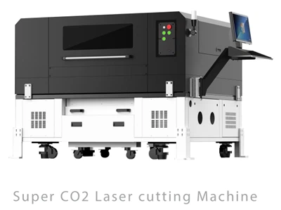 Newest paperboard laser system with feeder and camera cutting function