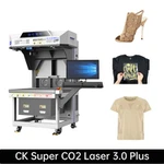 Super CO2 Laser Machine 3.0 For Vinyl Stickers Leather Engraving Fabric Perforation