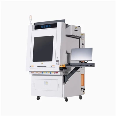 3.0 300w CO2 Galvo Laser With Enclosure And Software Auto Focus