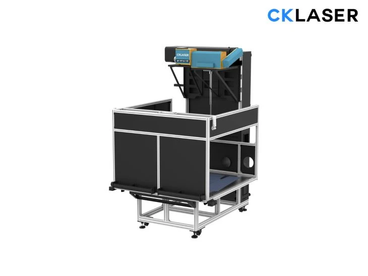 SUPER CO2 Denim Jeans Laser With Conveyor Belt